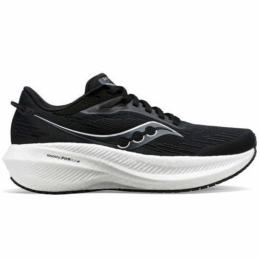 Men's Saucony Triumph 21, Black/White, 11 D Medium