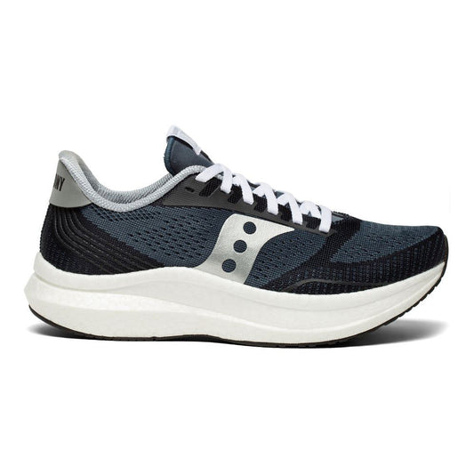 Women's Saucony Endorphin Pro, Icon Pack - Navy/Silver, 10 B Medium