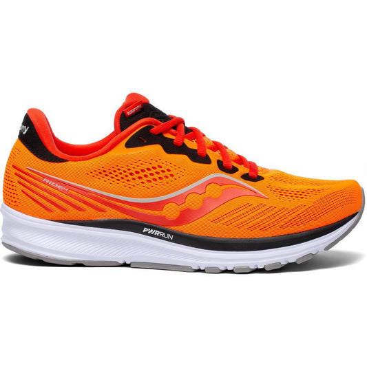 Men's Saucony Ride 14, Vizi/Scarlet, 9.5 D Medium