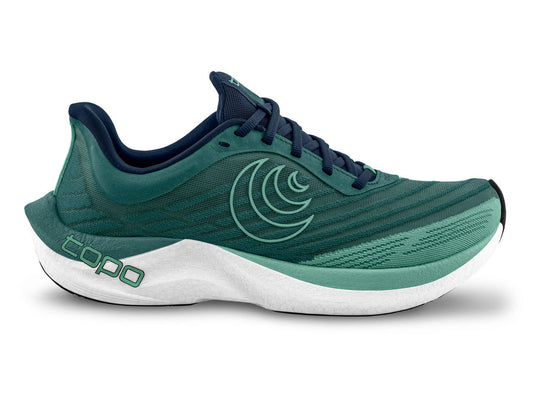 Women's Topo Athletic Cyclone 2, Ocean/Mint, 10.5 B Medium