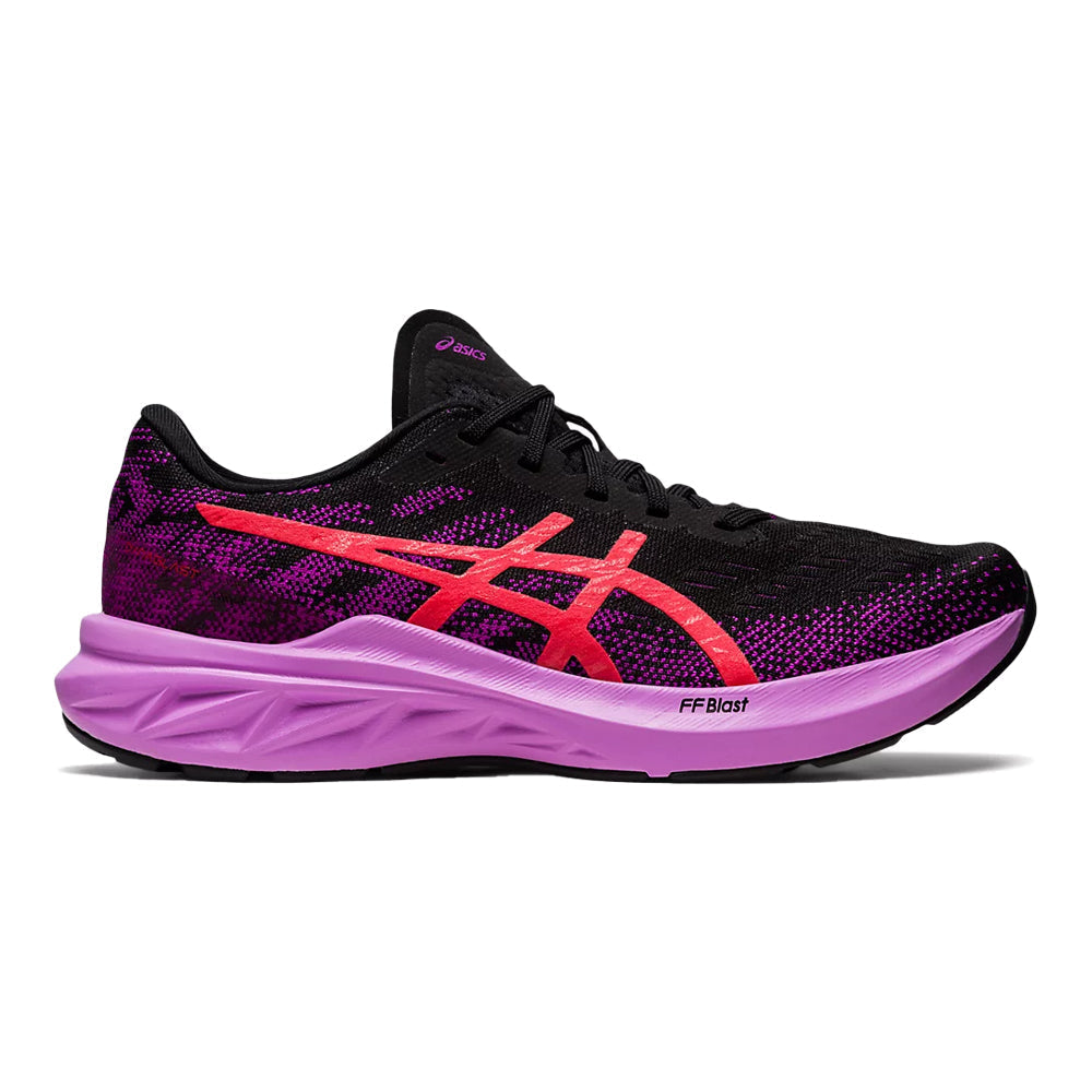 Women's Asics Dynablast 3, Black/Red Alert, 8.5 B Medium