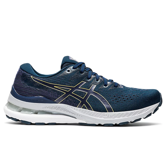 Women's Asics Gel-Kayano 28, French Blue/Thunder Blue, 7 B Medium