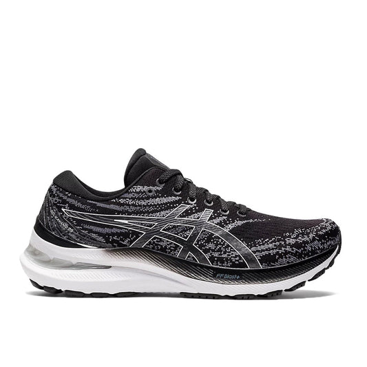 Women's Asics Gel-Kayano 29, Black/White, 9 2A Narrow