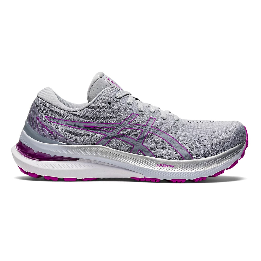 Women's Asics Gel-Kayano 29, Piedmont Grey/Orchid, 9.5 B Medium