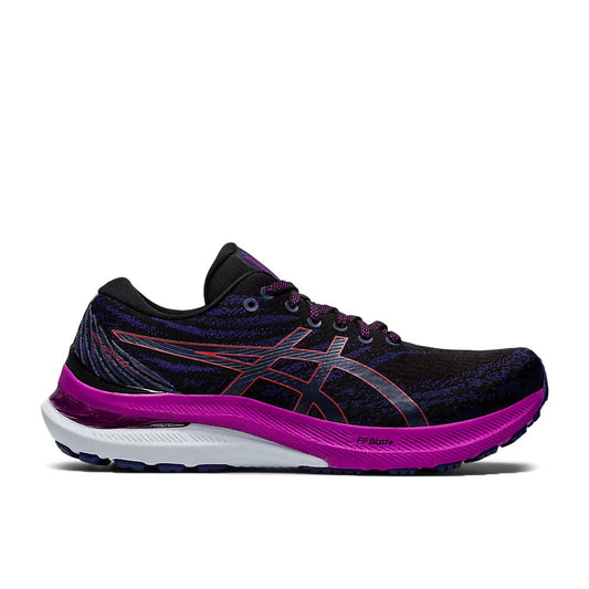 Women's Asics Gel-Kayano 29, Black/Red Alert, 8 D Wide