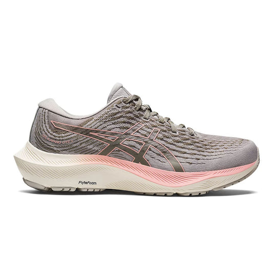 Women's Asics GEL-Kayano Lite 3, Oyster Grey/Frosted Rose, 8.5 B Medium