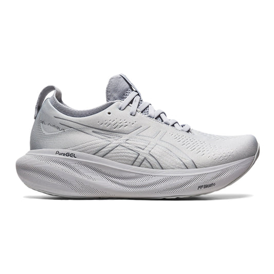 Women's Asics Gel-Nimbus 25, PIEDMONT GREY/SHEET ROCK, 9.5 B Medium