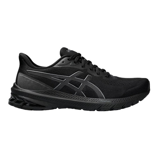 Women's Asics GT-1000 12, Black/Carrier Grey, 8 B Medium