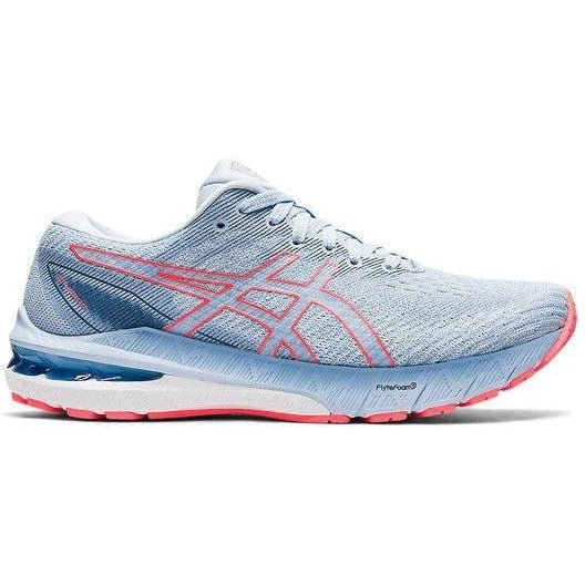 Women's Asics GT-2000 10, Mist/Blazing Coral, 6 B Medium