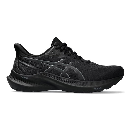 Women's Asics GT-2000 12, Black/Black, 7.5 B Medium