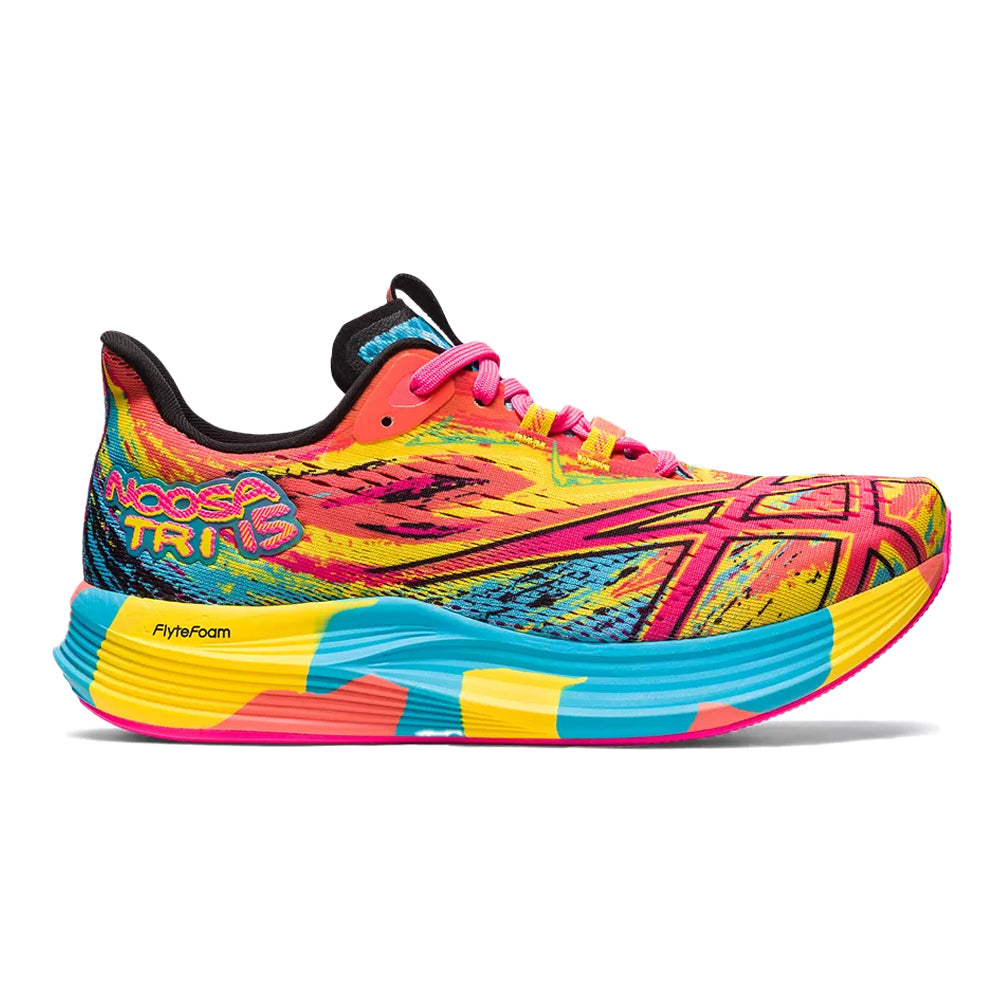 Women's Asics Noosa TRI 15, Aquarium/Vibrant Yellow, 10 B Medium