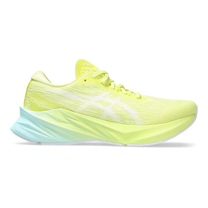 Women's Asics Novablast 3, Glow Yellow/White, 12 B Medium