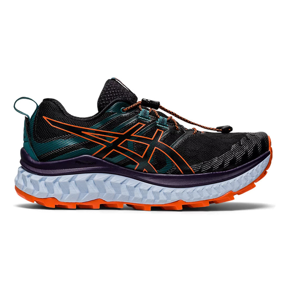 Women's Asics Trabuco Max, Black/Nova Orange, 10 B Medium