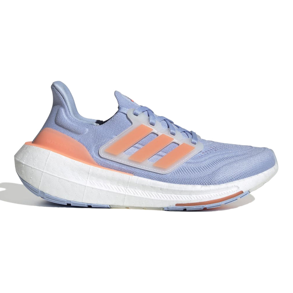 Women's Adidas Ultraboost Light, Blue Dawn/Coral Fusion/Blue Fusion, 10.5 B Medium