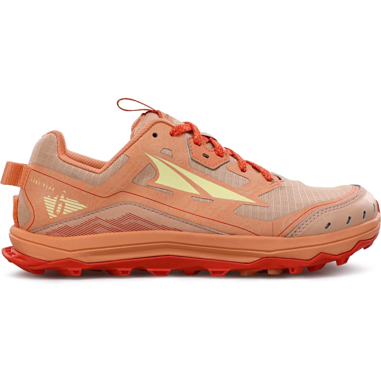 Women's Altra Lone Peak 6, Coral, 7.5 B Medium