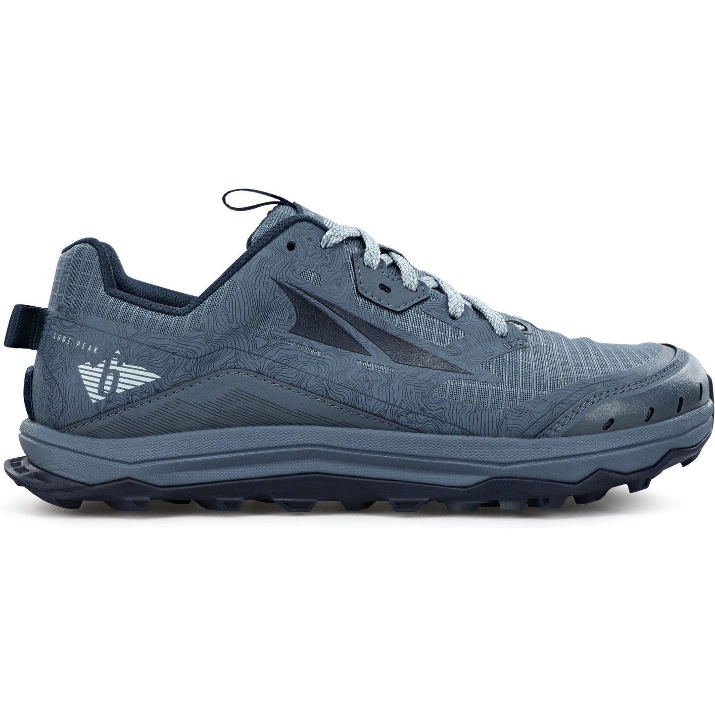 Women's Altra Lone Peak 6, Navy/Light Blue, 7.5 B Medium