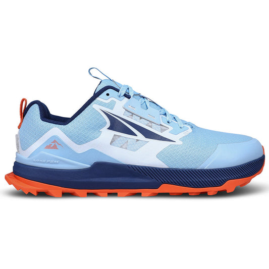 Women's Altra Lone Peak 7, Blue/Orange, 5.5 B Medium