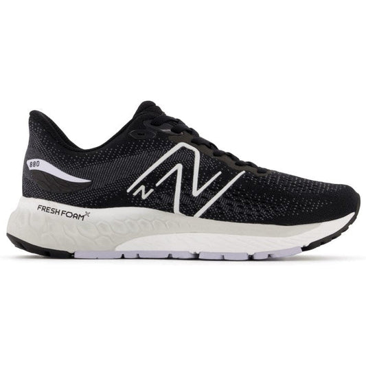 Women's New Balance Fresh Foam X 880v12, Black/Violet Haze, 8.5 B Medium