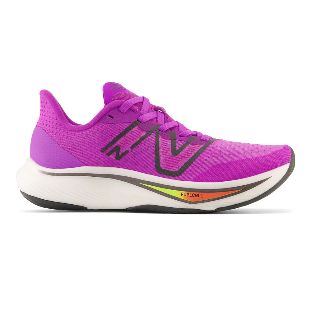 Women's New Balance FuelCell Rebel V3, Cosmic Rose/Blacktop, 10 B Medium