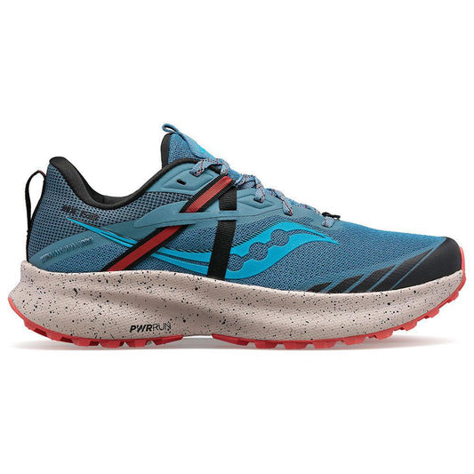 Women's Saucony Ride 15 TR, Mist/Ember, 10.5 B Medium