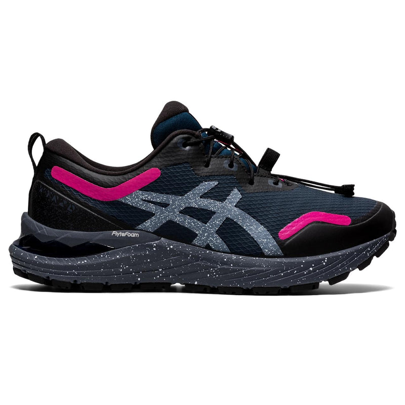 Women's Asics Gel-Cumulus 23 All Winter Long, French Blue/Pink Rave, 7 B Medium