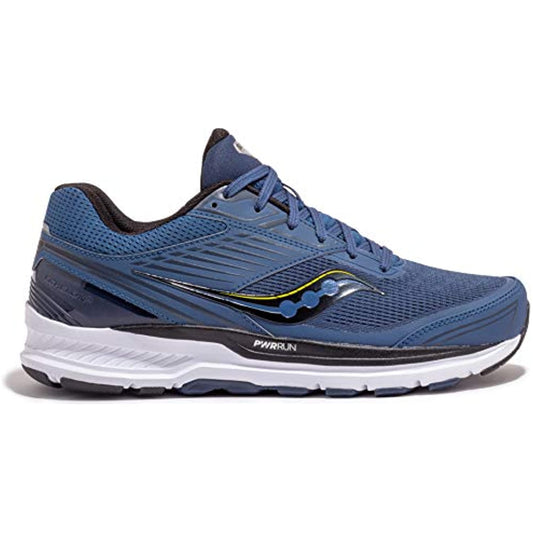 Men's Saucony Echelon 8, Storm/Black, 10 2E Wide