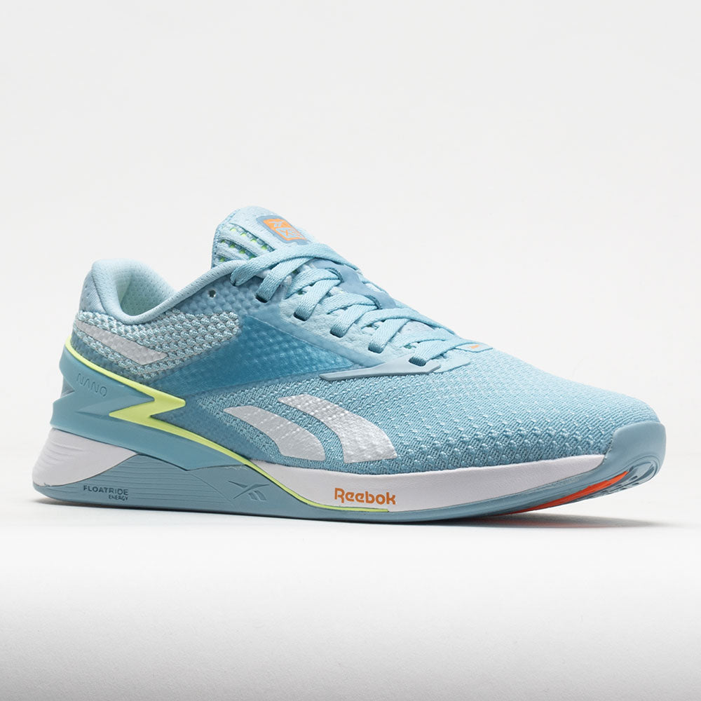 Reebok Nano X3 Women's  Blue Pearl/Energy Glow/Peach Fuzz