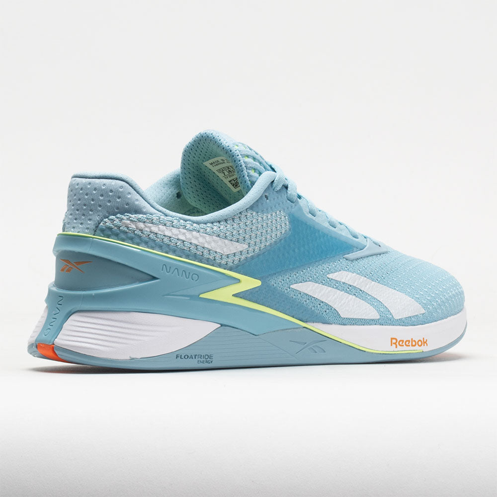 Reebok Nano X3 Women's  Blue Pearl/Energy Glow/Peach Fuzz