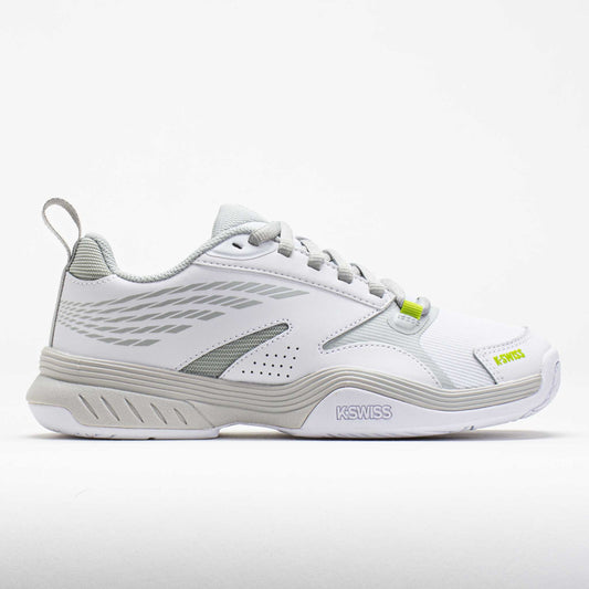K-Swiss Speedex Women's  White/Gray Violet/Lime Green