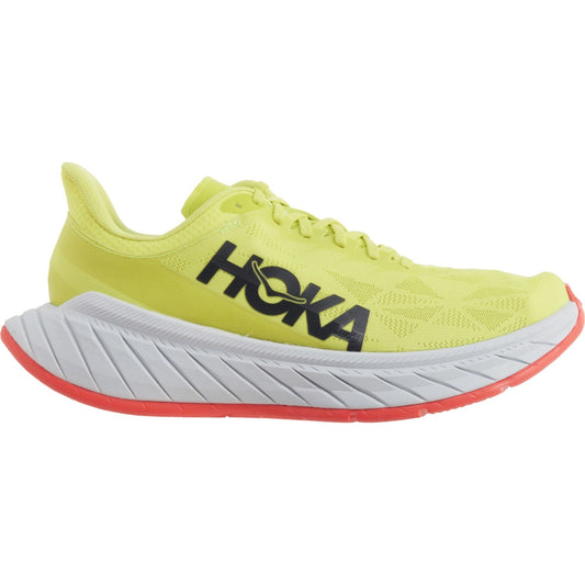 Men's Hoka One One Carbon X 2, Evening Primrose/Fiesta, 8 D Medium