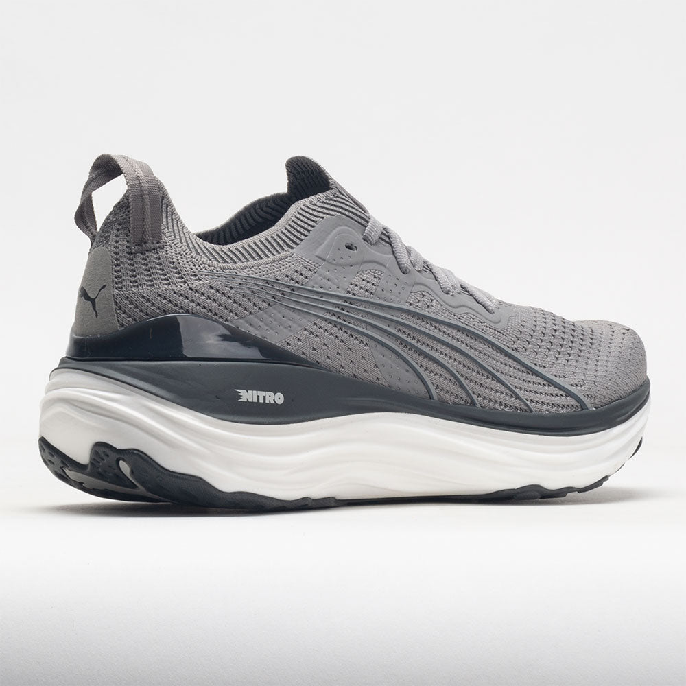 Puma ForeverRun Nitro Knit Men's  Concrete Gray/Flat Dark Gray