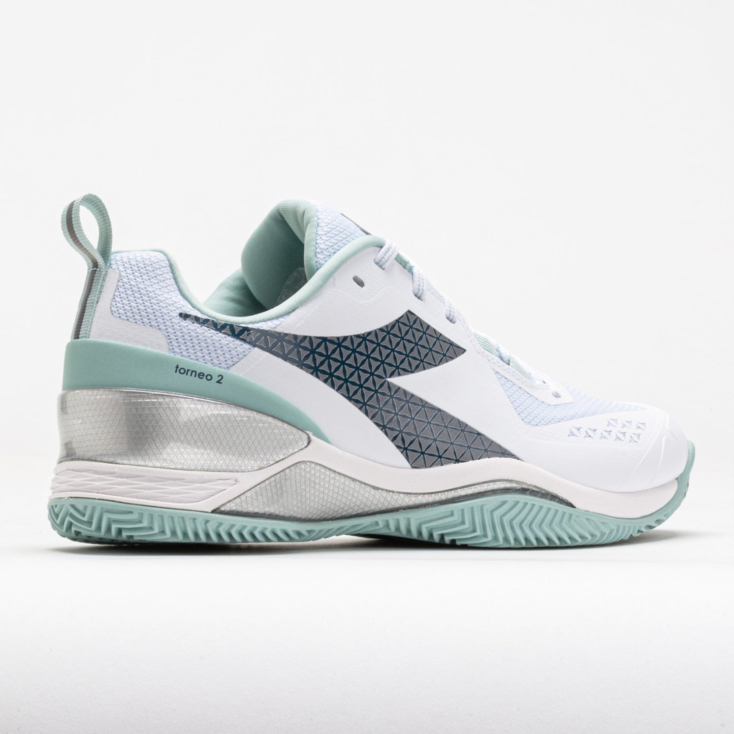 Diadora Blushield Torneo 2 Clay Women's  White/Legion Blue/Surf Spray