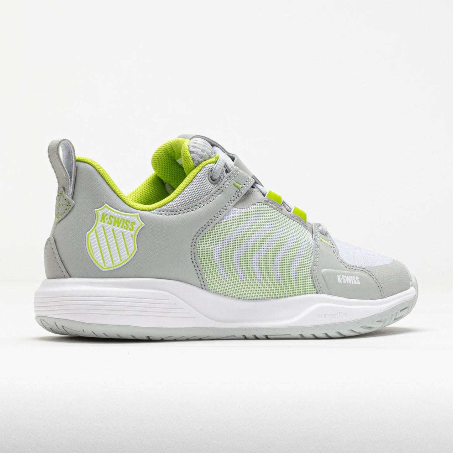 K-Swiss Ultrashot Team Women's  Gray Violet/White/Lime Green