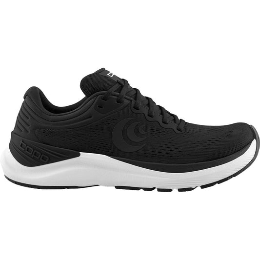 Men's Topo Athletic Ultrafly 4, Black/White, 10 D Medium