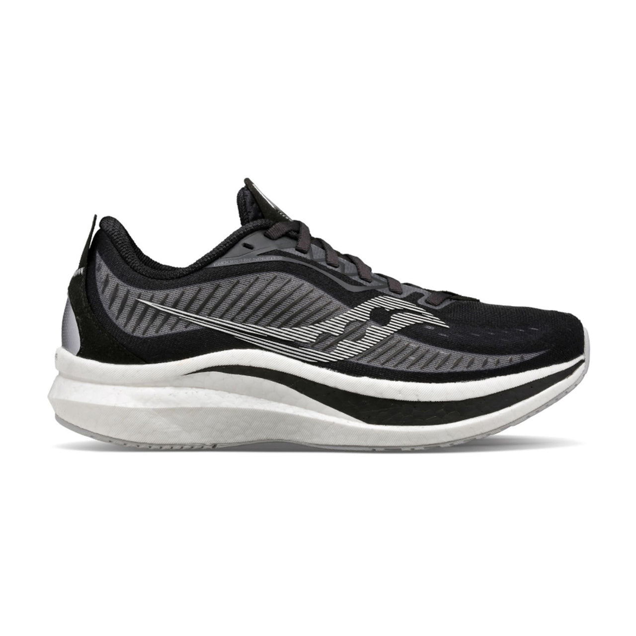 Women's Saucony Endorphin Speed 2, BLACK/SHADOW, 6 B Medium