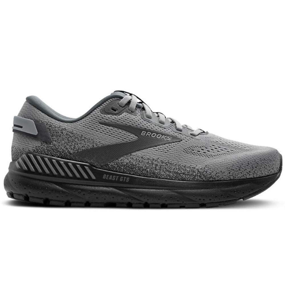Men's Brooks Beast GTS 24, Primer Grey/Ebony, 8.5 2E Wide