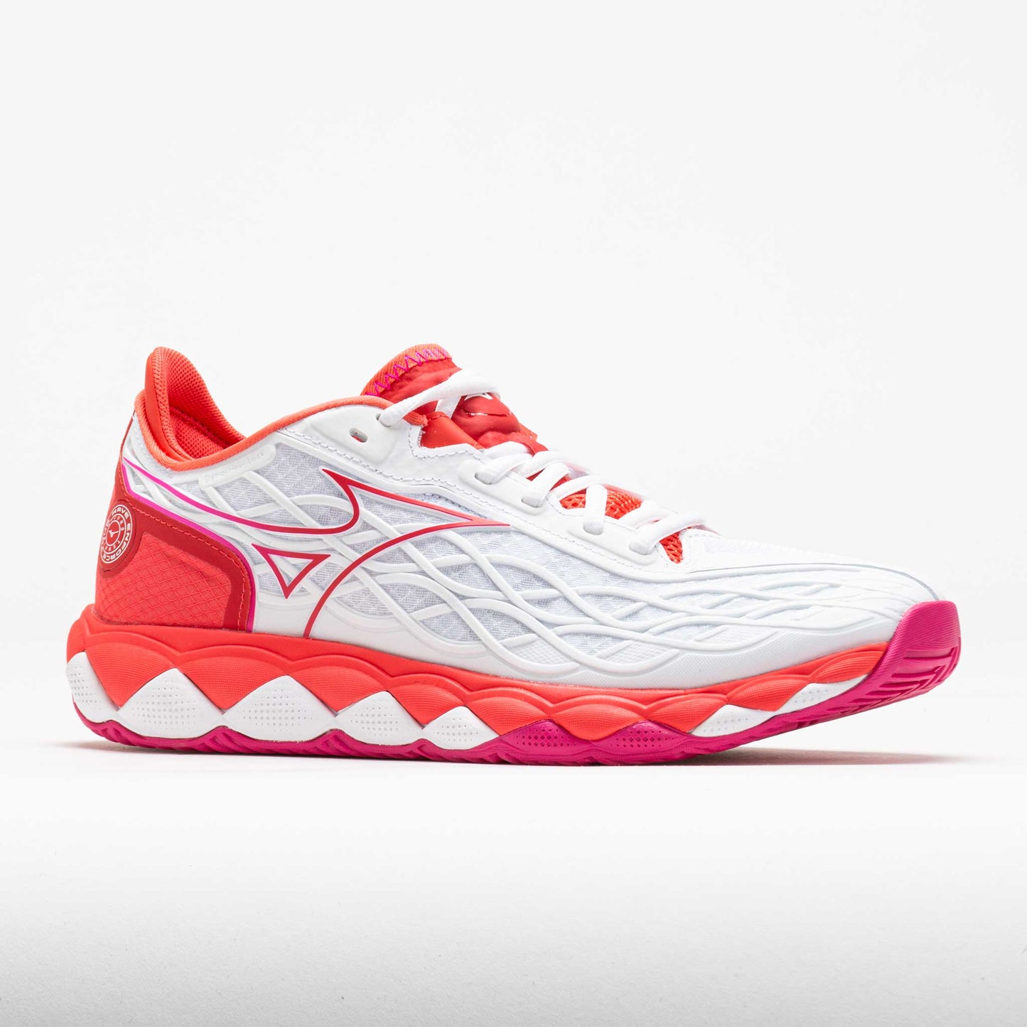 Mizuno Wave Enforce Tour AC Women's  White/Radient Red