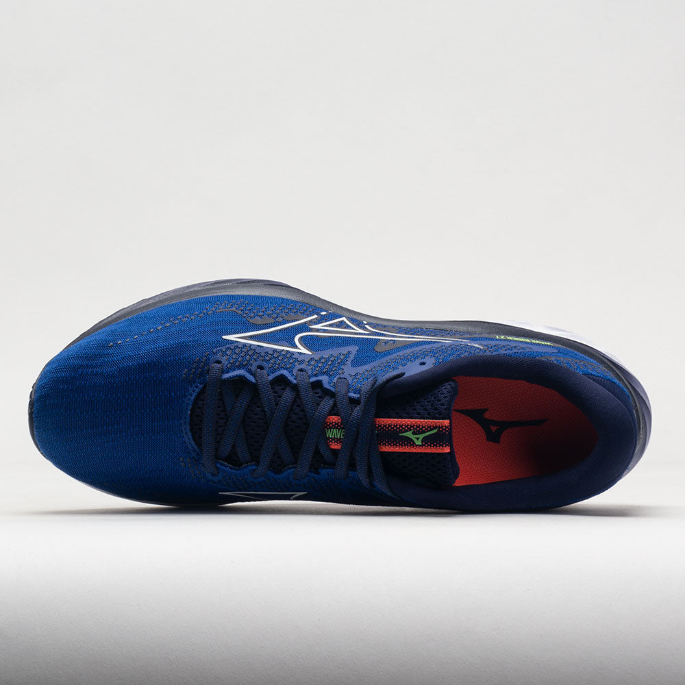 Mizuno Wave Rider 27 Mesh Men's  Surf The Web/White