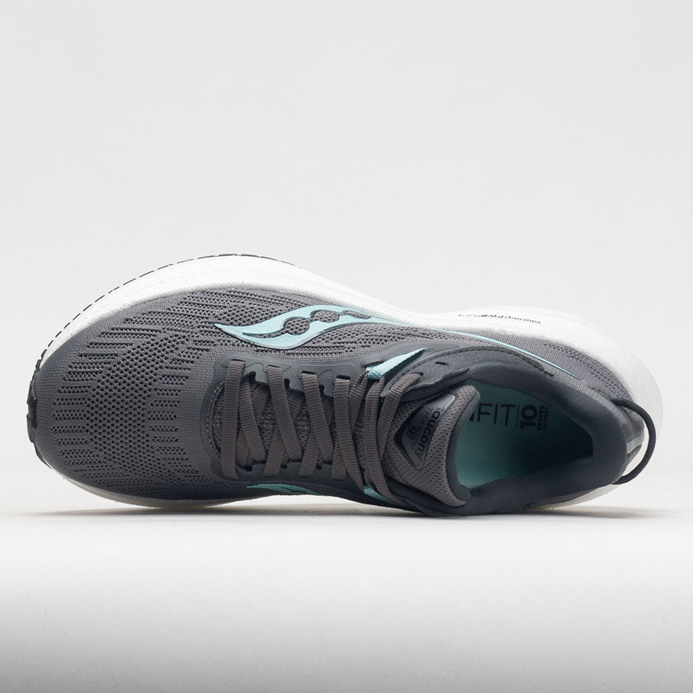 Saucony Triumph 21 Women's  Gravel/Black