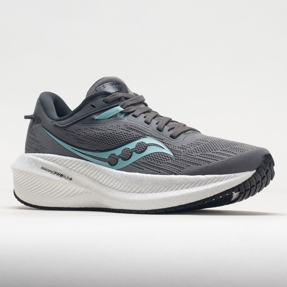 Saucony Triumph 21 Women's  Gravel/Black