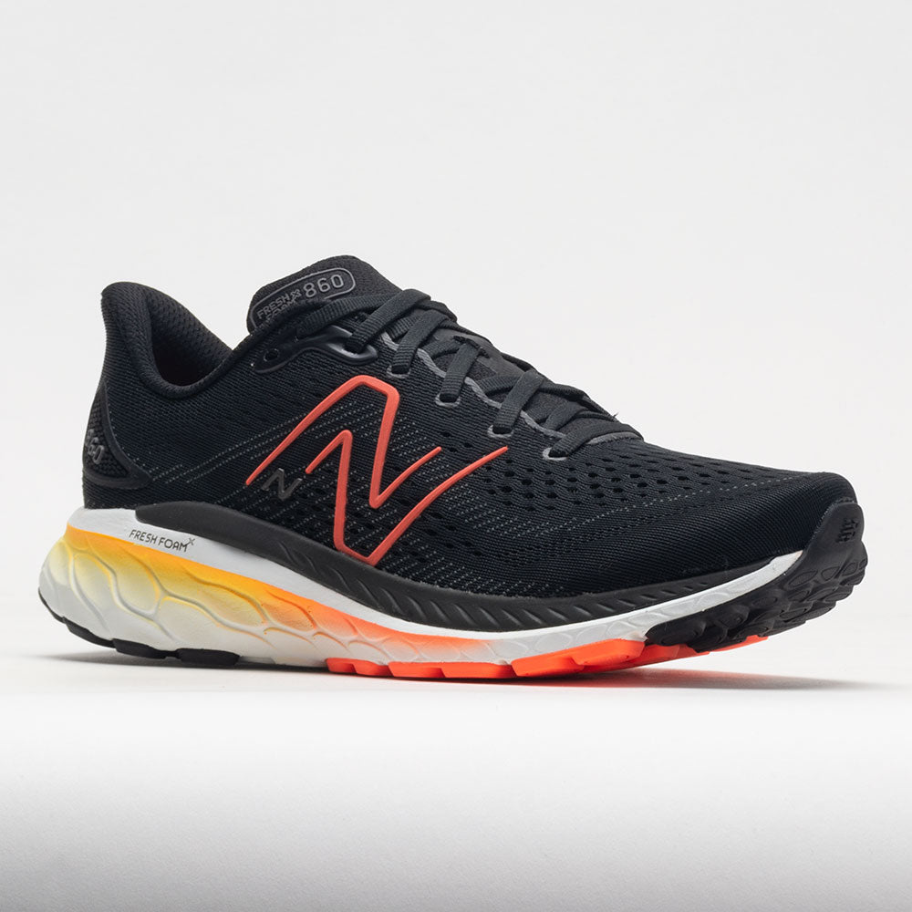 New Balance Fresh Foam X 860v13 Men's  Black/Neon Dragonfly/Marigold