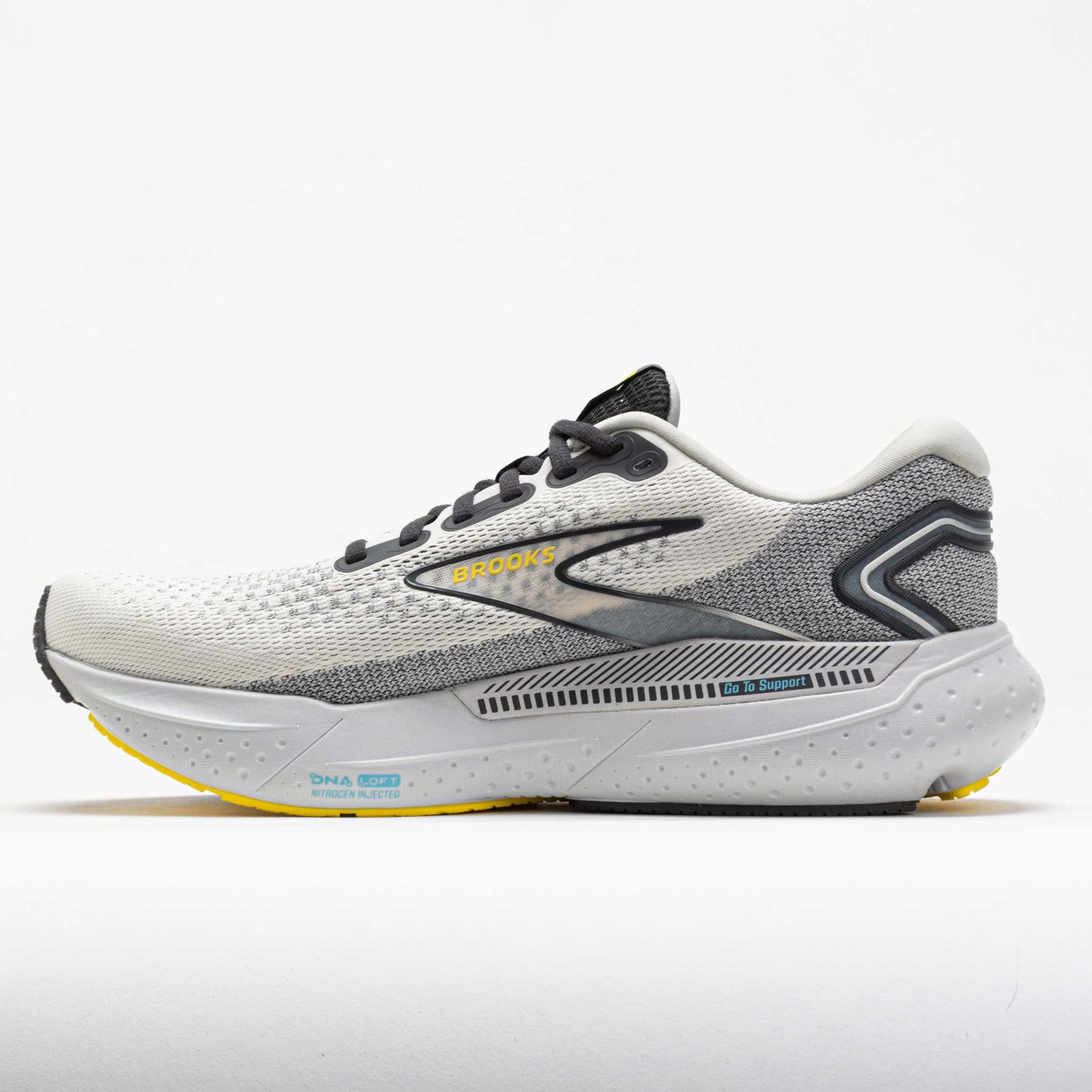 Brooks Glycerin GTS 21 Men's  Coconut/Forged Iron/Yellow