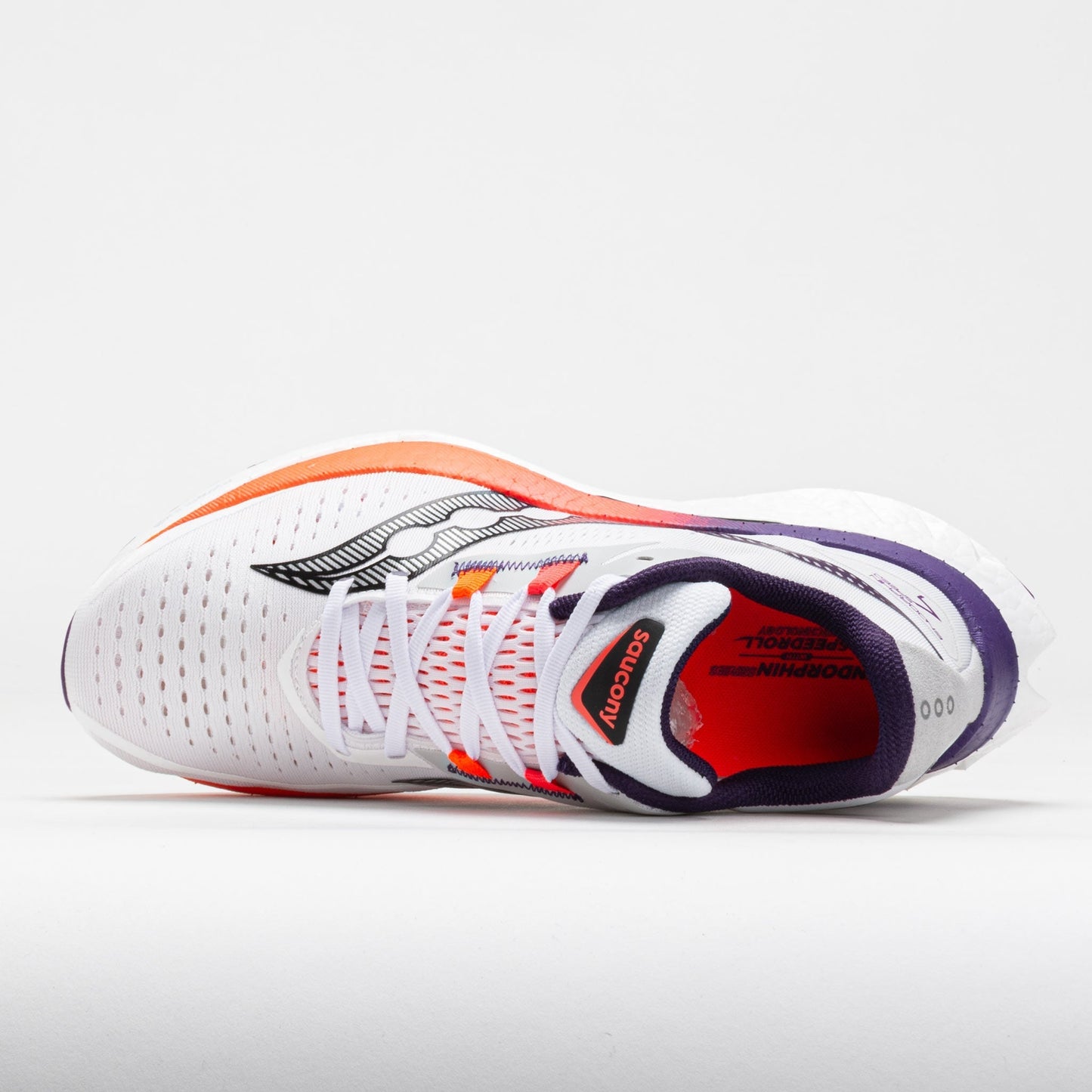 Saucony Endorphin Speed 4 Men's  White/ViZiOrange