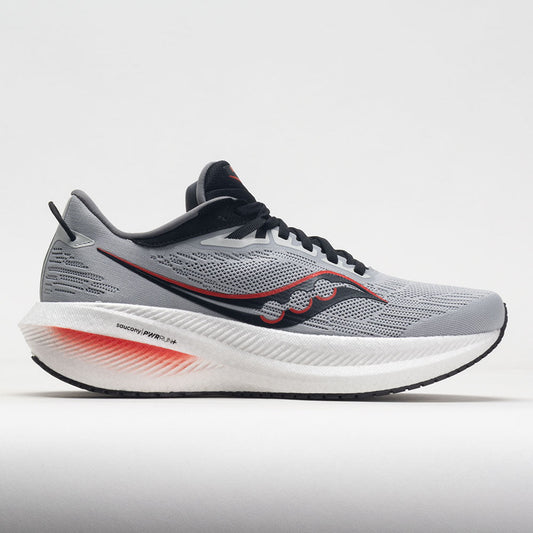 Saucony Triumph 21 Men's  Concrete/Black