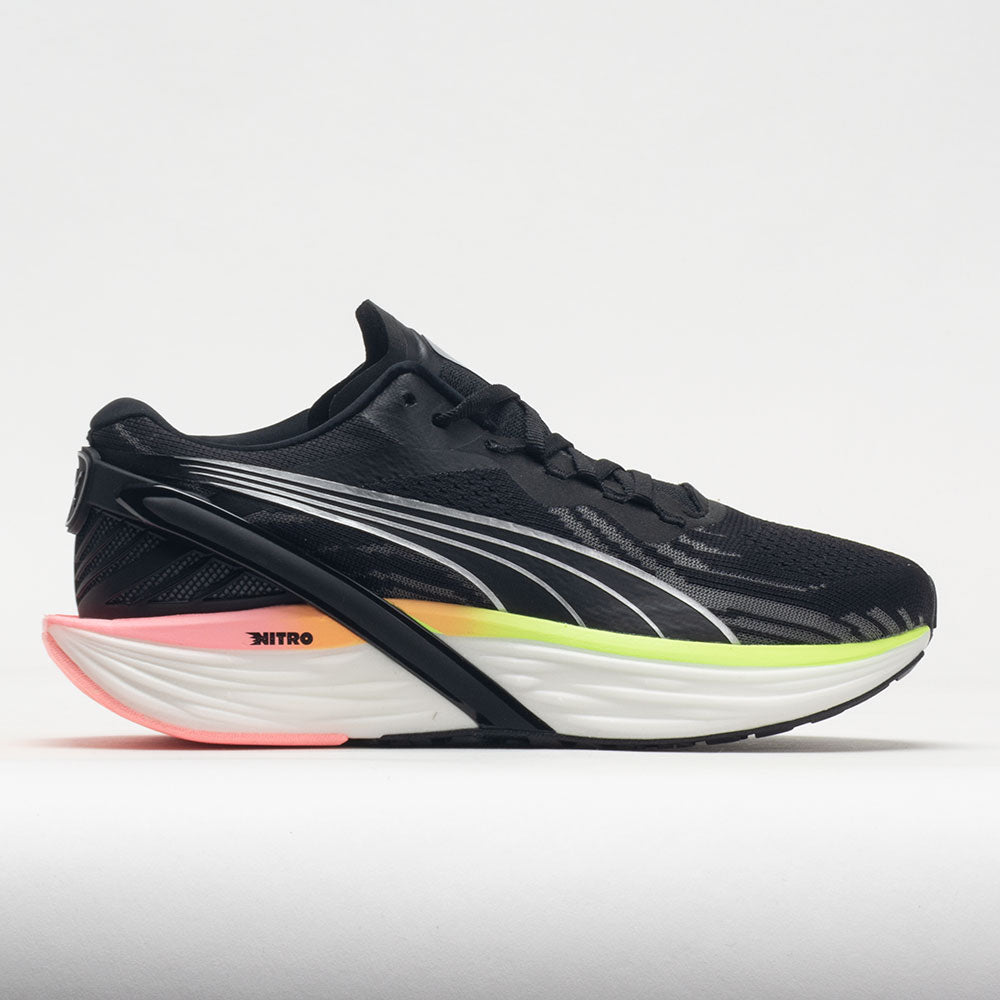 Puma Run XX Nitro Women's  Puma Black/Koral Ice/Speed Green