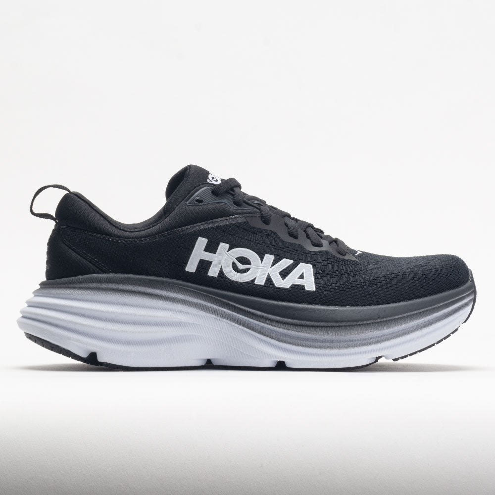 HOKA Bondi 8 Women's  Black/White