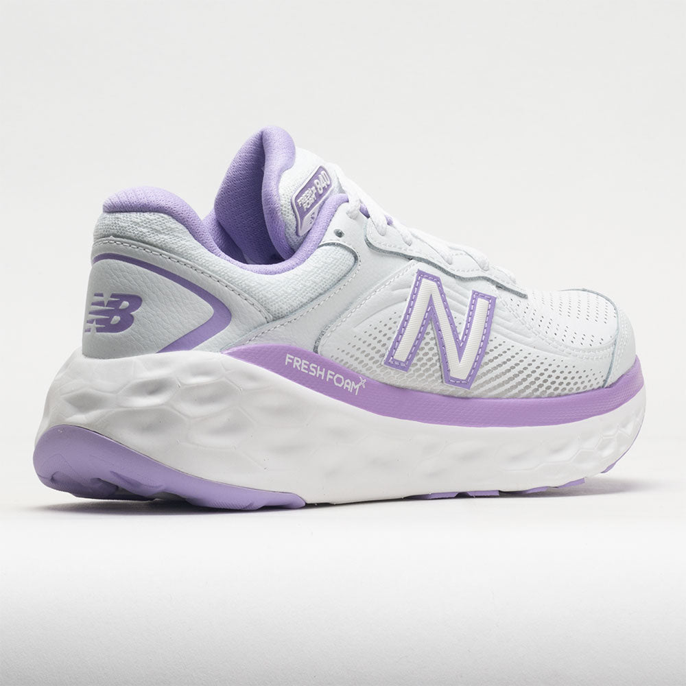 New Balance Fresh Foam X 840v1 Leather Women's  White/Lilac Glo