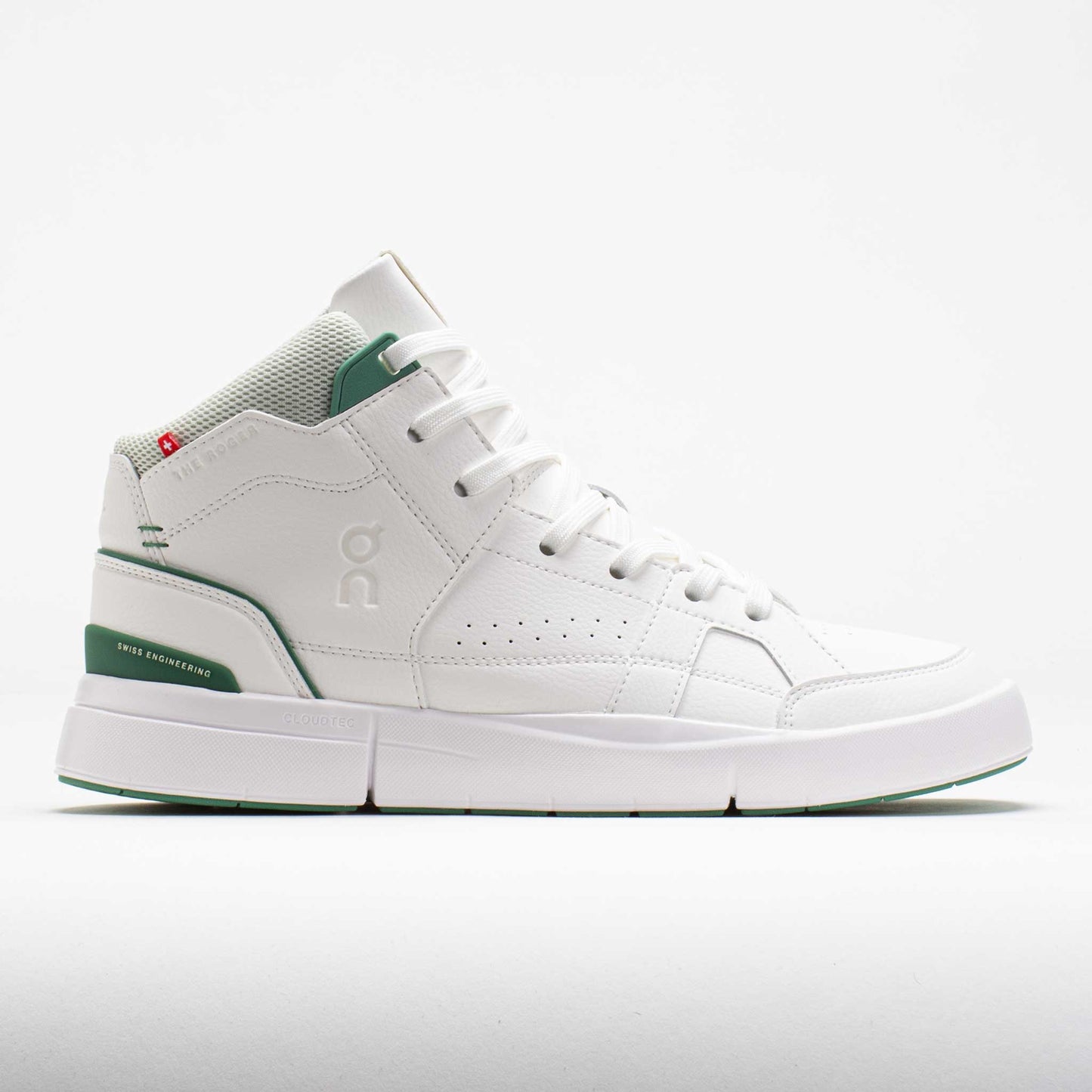 On The Roger Clubhouse Mid 2 Men's  White/Green