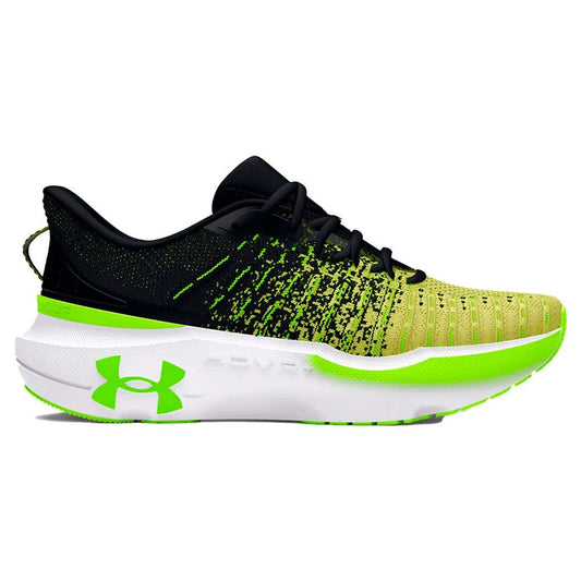 Men's Under Armour Infinite Elite, Black/Yellow, 11 D Medium