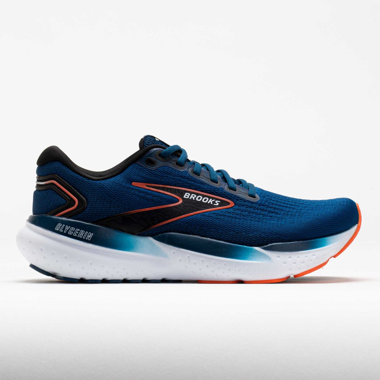 Brooks Glycerin 21 Men's  Blue Opal/Black/Nasturtium